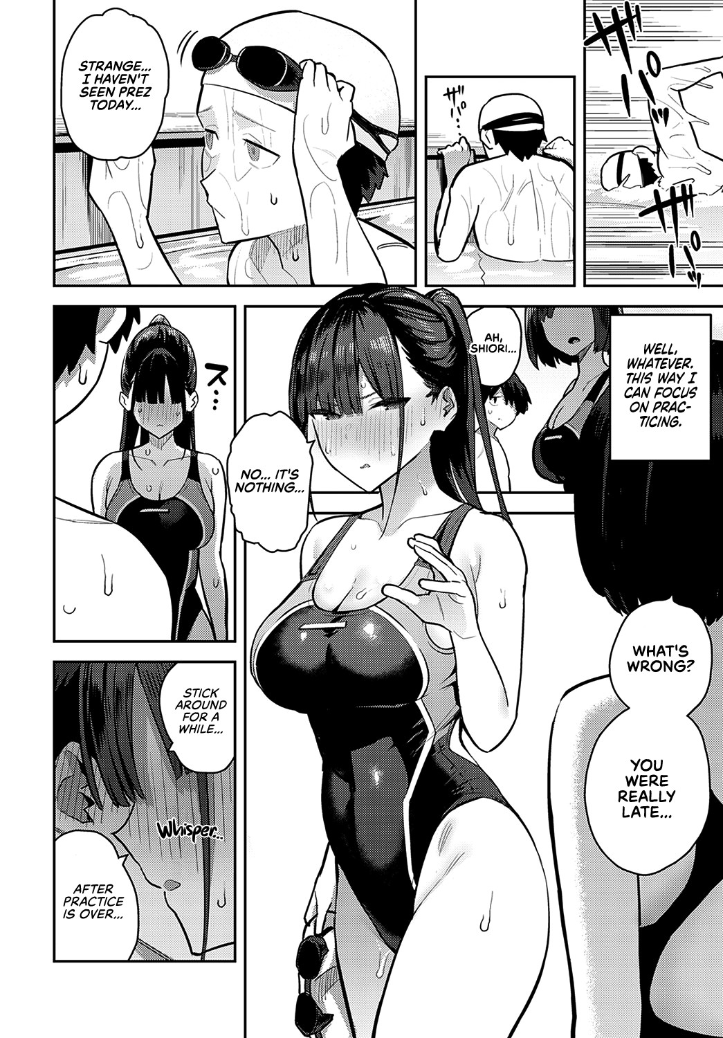 Hentai Manga Comic-Getting Jerked off by the Swimming Club Senpai-Read-19